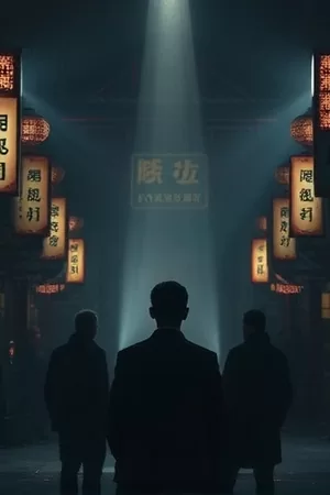 无重力花园竖版剧照，空中漂浮的盆栽与水滴